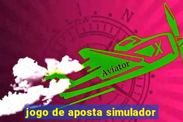 jogo de aposta simulador